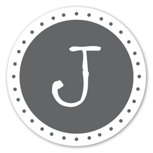 Monogram Gray J