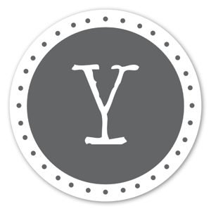 Monogram Gray Y