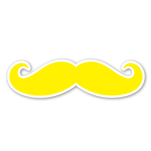 Mustache Yellow