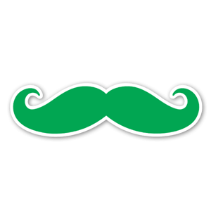 Mustache Green