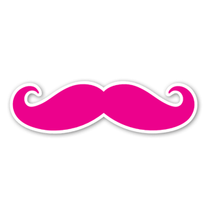 Mustache Pink