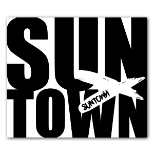 Custom stickers with Suntown Skateboarding