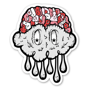 Brain Cloud stickers