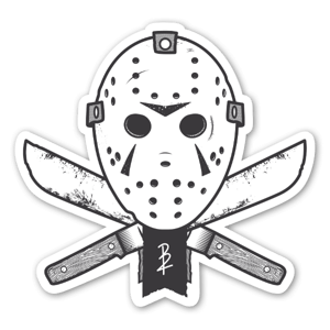 The Jason Sticker by Daniel Baker, awesome design work