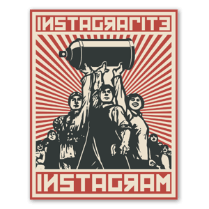 Famous Instagrafite sticker!