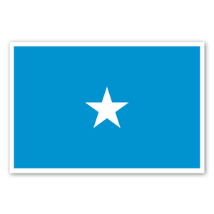 Somalia flag as a sticker 