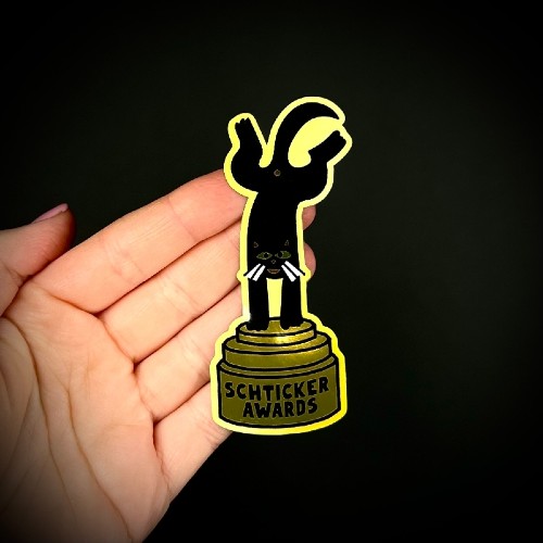 Gold price of Schticker awards StickerApp